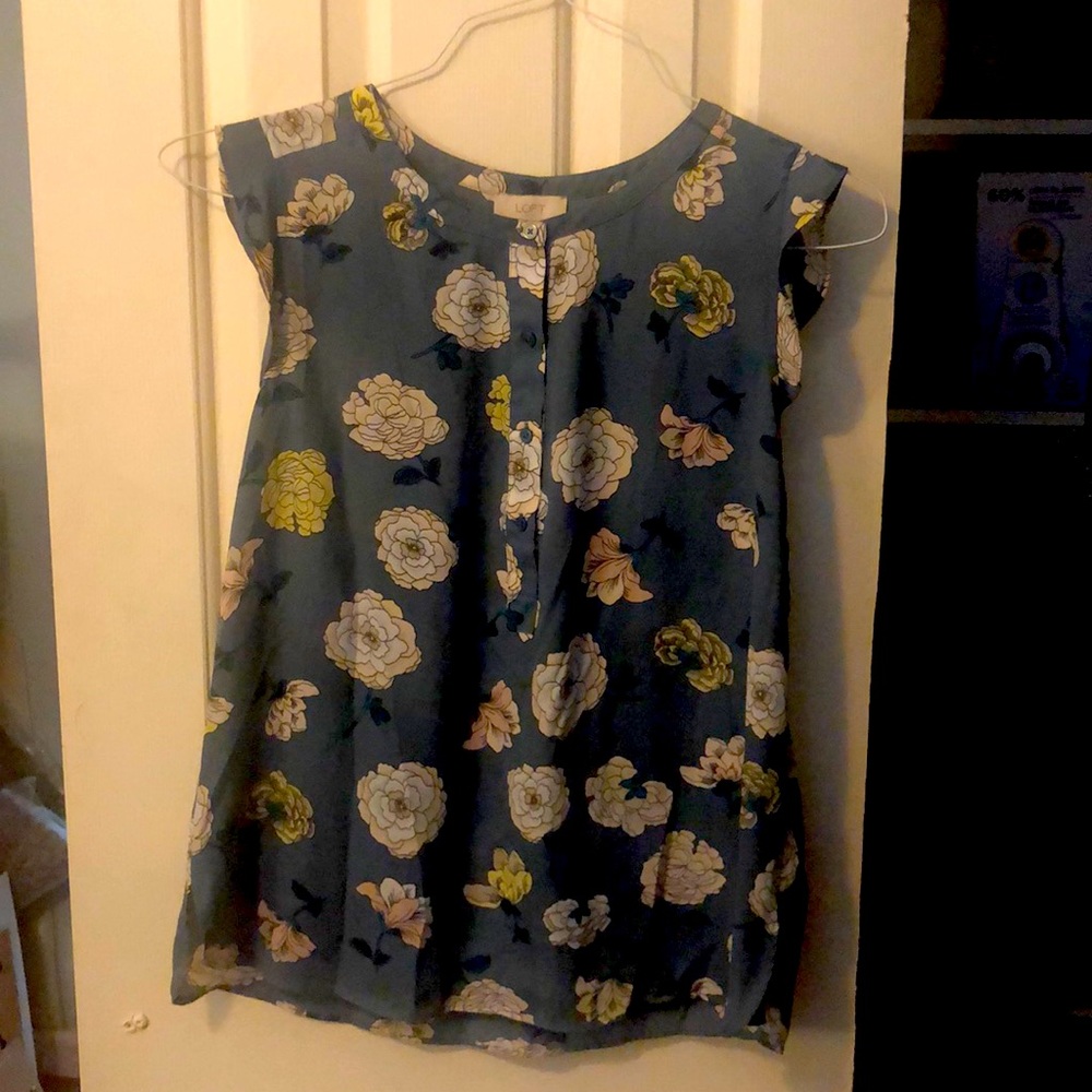 Loft Floral Blouse